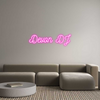 Custom Neon: Devon DJ