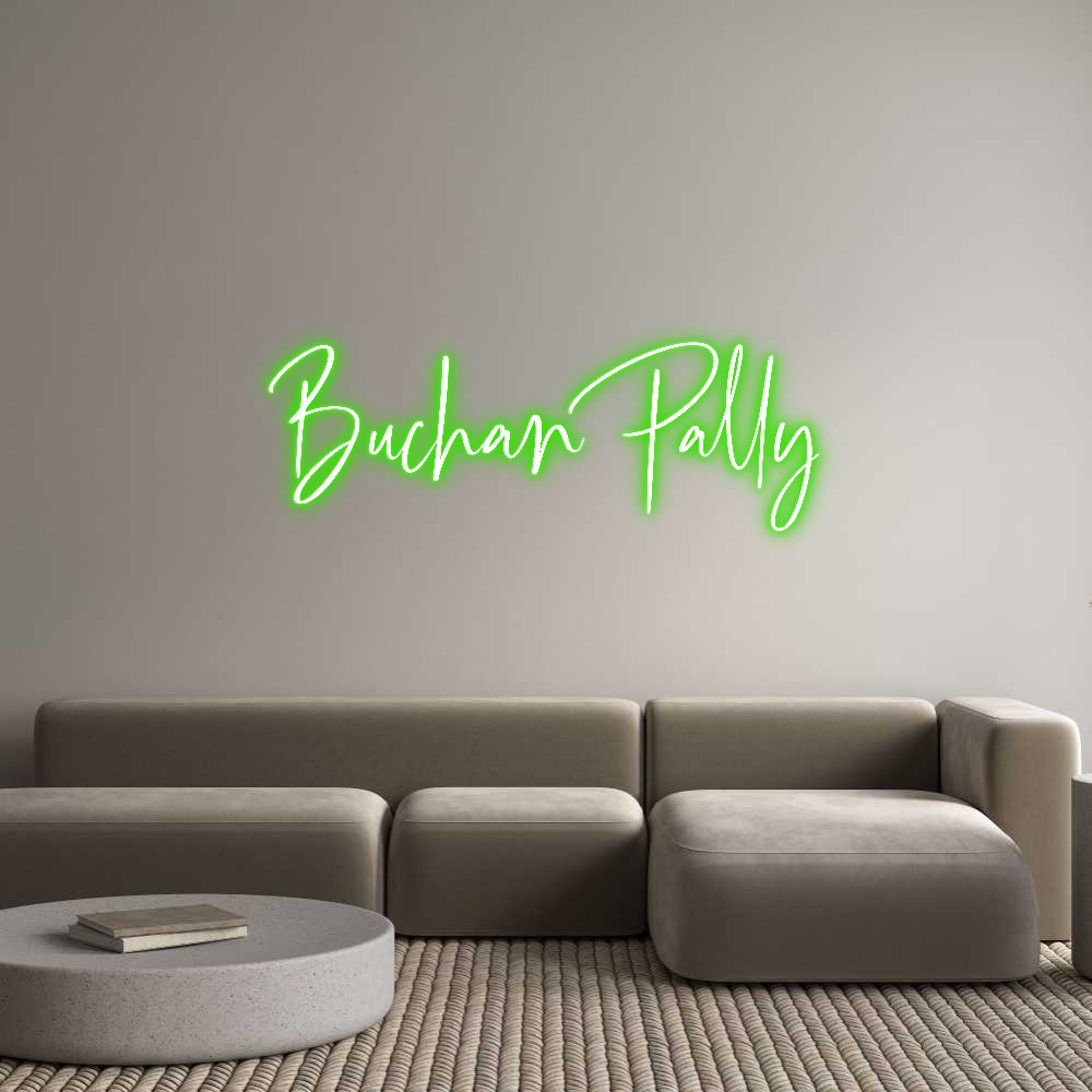 Custom Neon: Buchan Pally