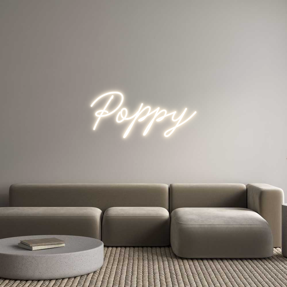 Custom Neon: Poppy