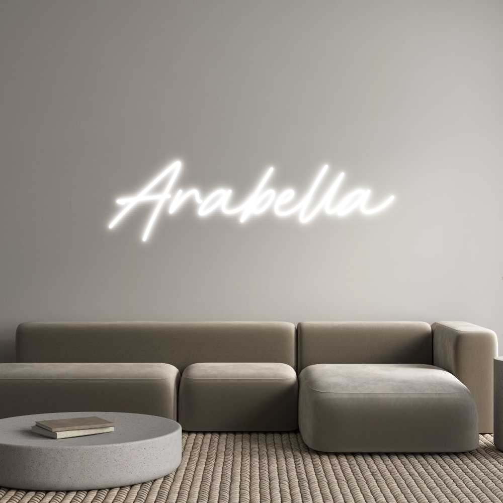 Custom Neon: Arabella