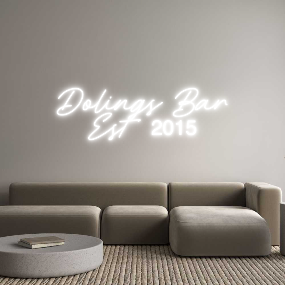 Custom Neon: Dolings Bar
...