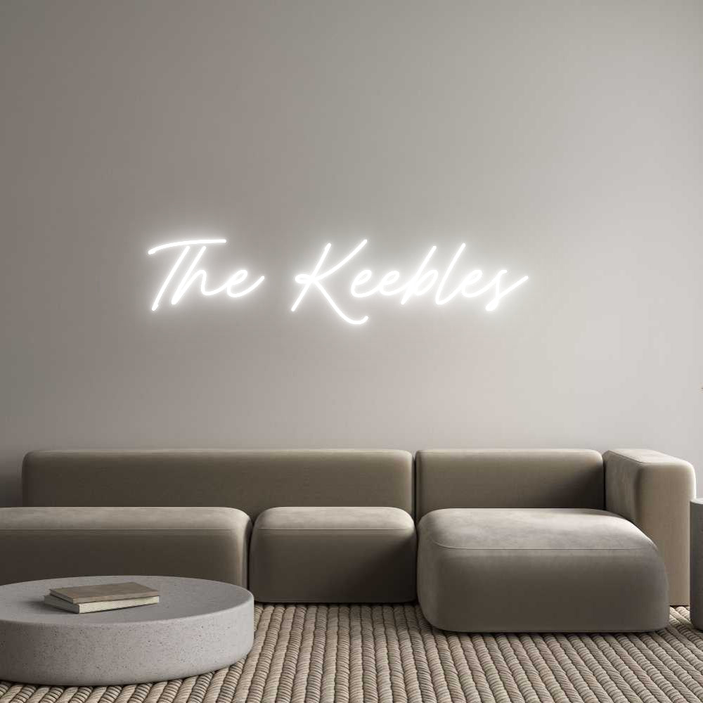 Custom Neon: The Keebles