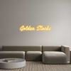 Custom Neon: Golden Stacks