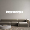 Custom Neon: Doggroomingco