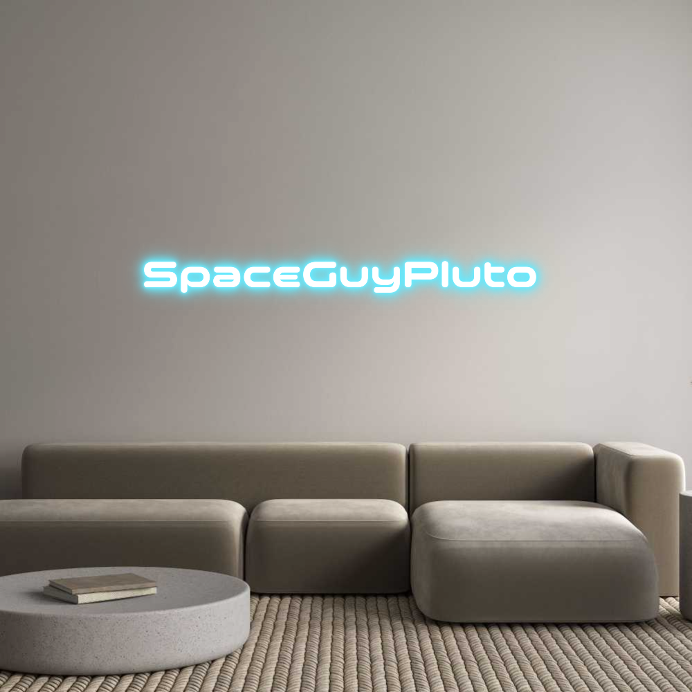 Custom Neon: SpaceGuyPluto