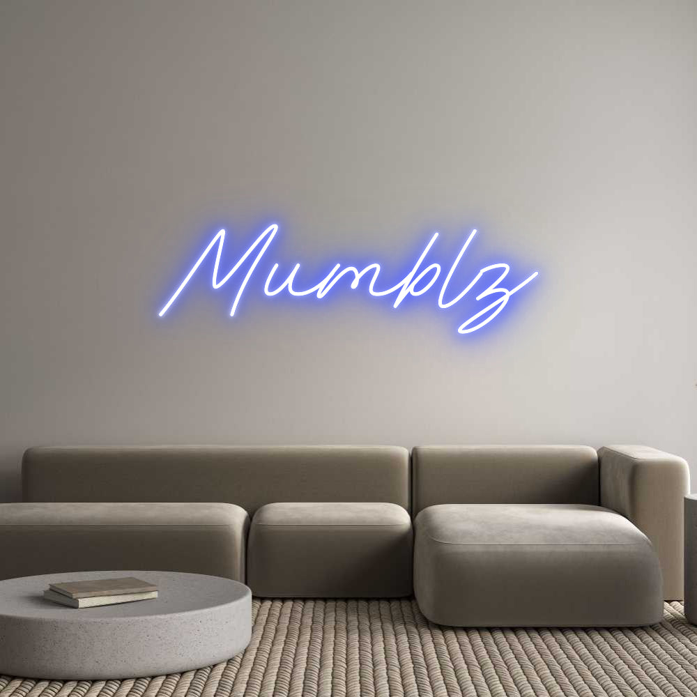 Custom Neon: Mumblz
