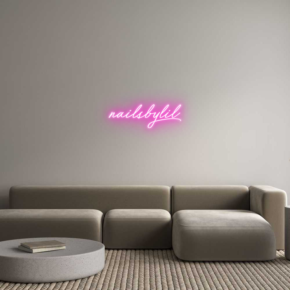 Custom Neon: nailsbylil