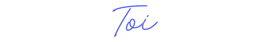 Custom Neon: Toi