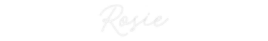 Custom Neon: Rosie
