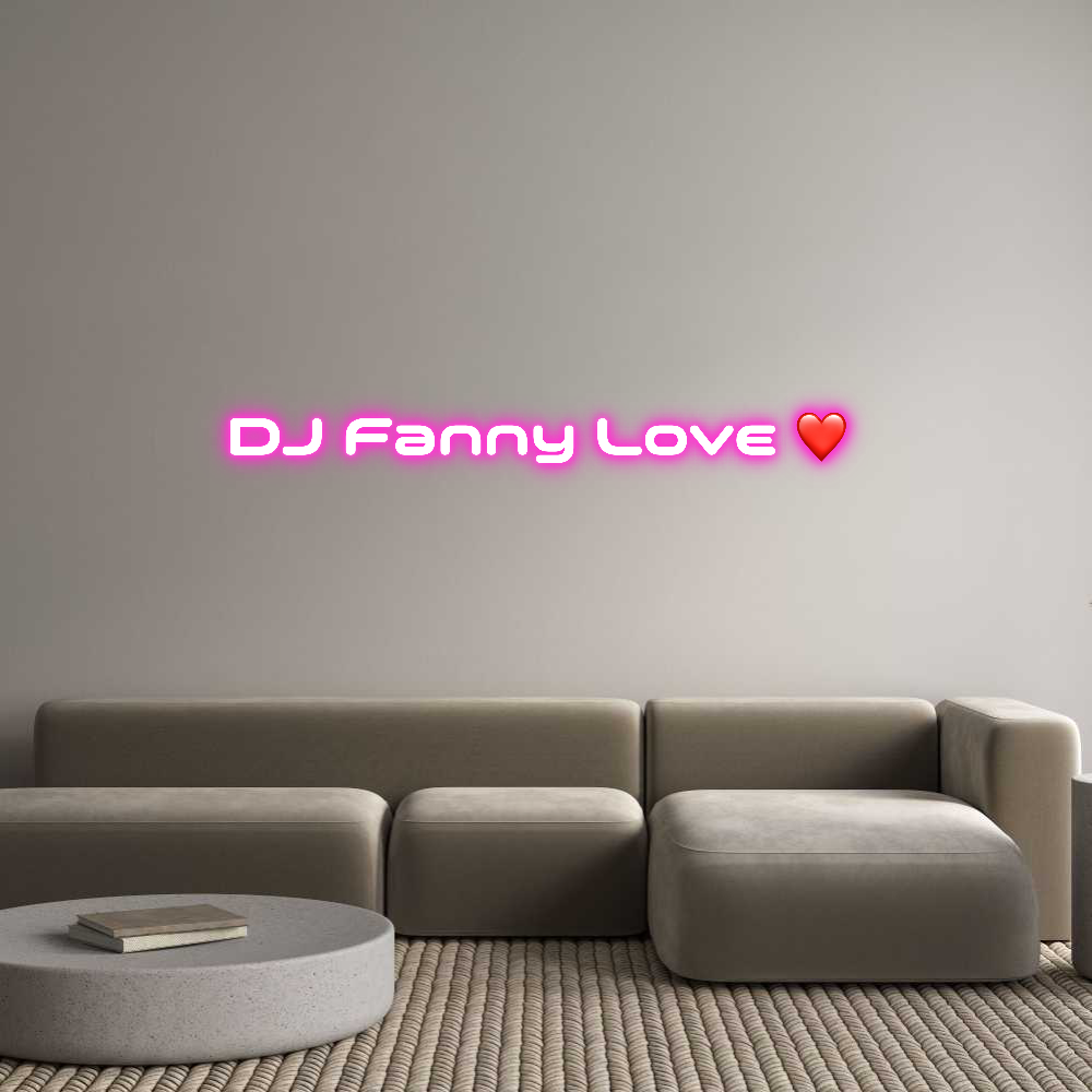 Custom Neon: DJ Fanny Love...