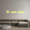 Custom Neon: The Lash Lady