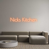 Custom Neon: Nicks Kitchen