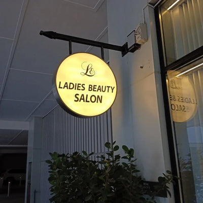 Lightbox Cabinet Signs
