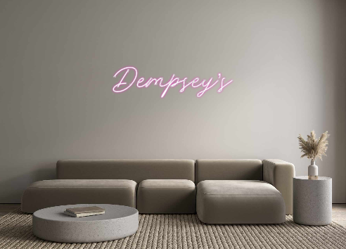 Custom Neon: Dempsey’s