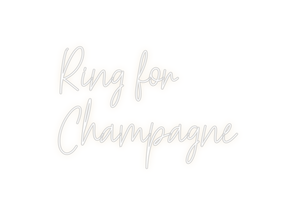 Custom Neon: Ring for
Cham...