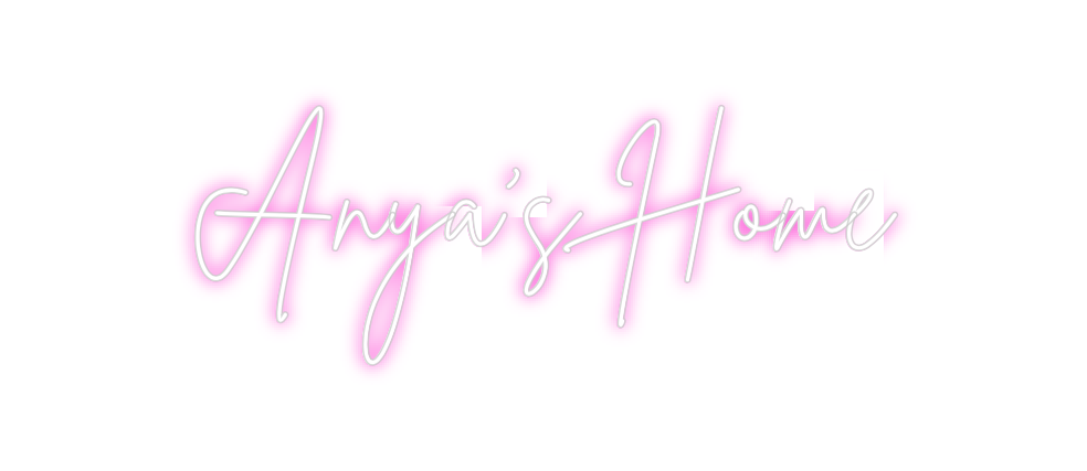 Custom Neon: Anya's Home