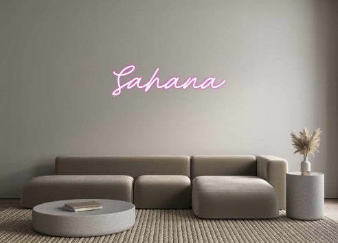 Custom Neon: Sahana