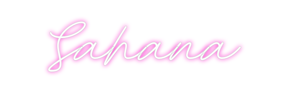 Custom Neon: Sahana