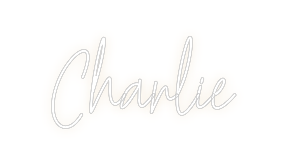 Custom Neon: Charlie