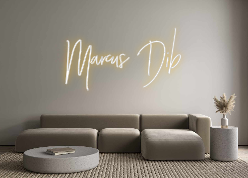 Custom Neon: Marcus Dib