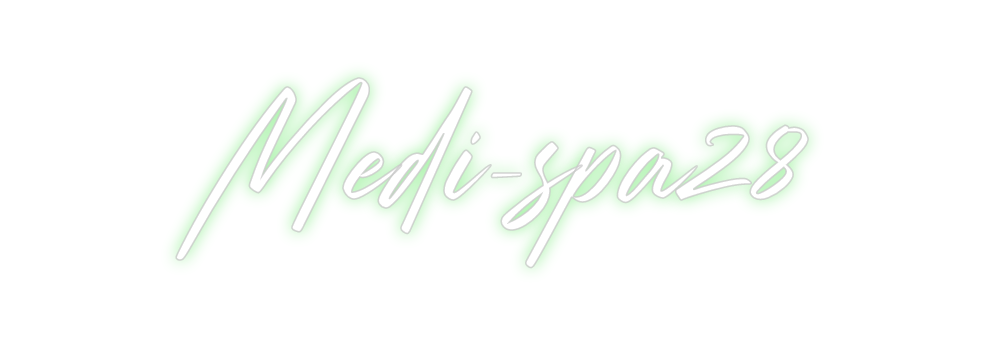 Custom Neon: Medi-spa28