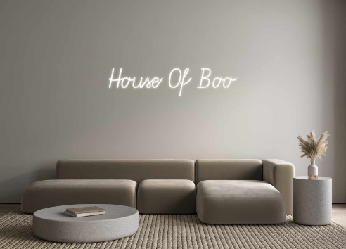 Custom Neon: House Of Boo