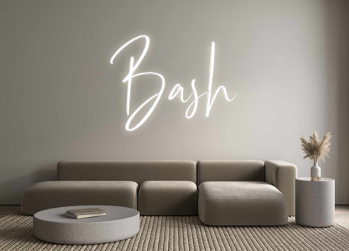 Custom Neon: Bash