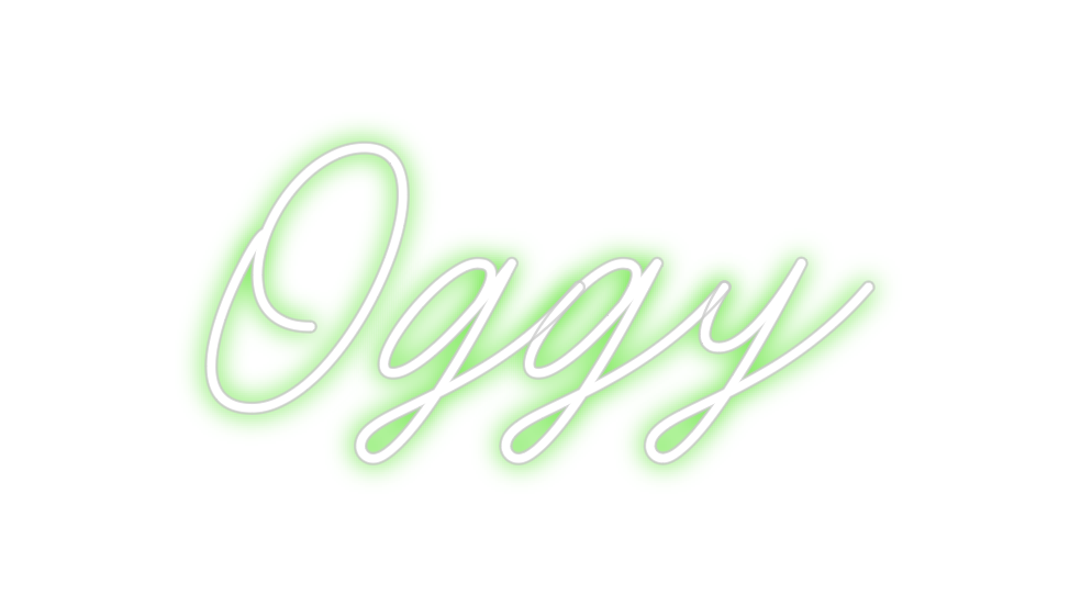 Custom Neon: Oggy