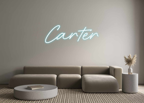 Custom Neon: Carter