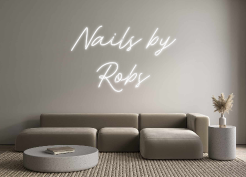 Custom Neon: Nails by 
Robs