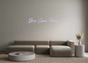Custom Neon: She Can Play