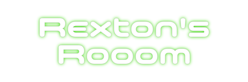 Custom Neon: Rexton's
Rooom