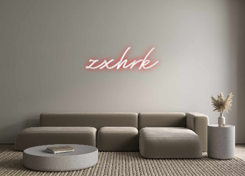 Custom Neon: zxhrk