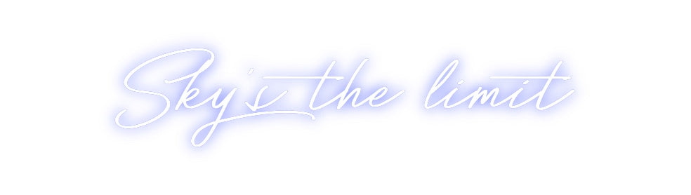 Custom Neon: Sky’s the limit