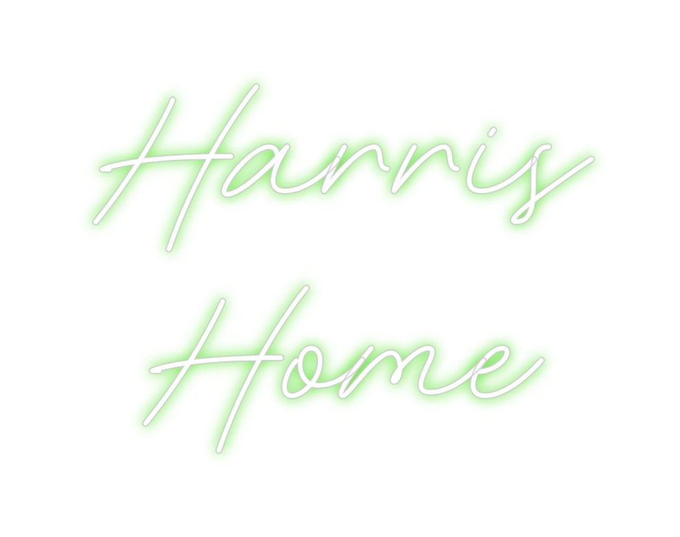 Custom Neon: Harris
Home