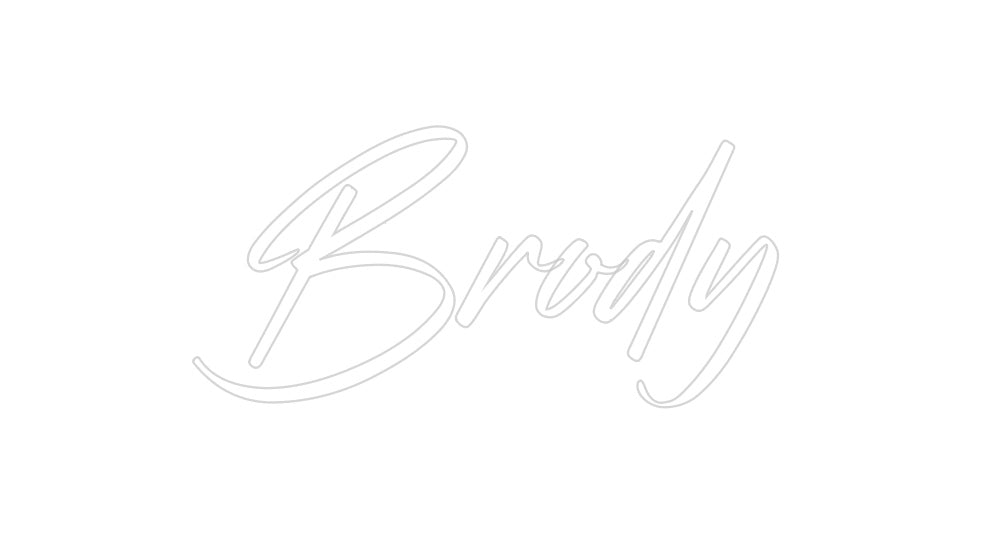 Custom Neon: Brody