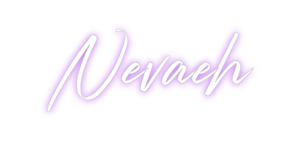 Custom Neon: Nevaeh