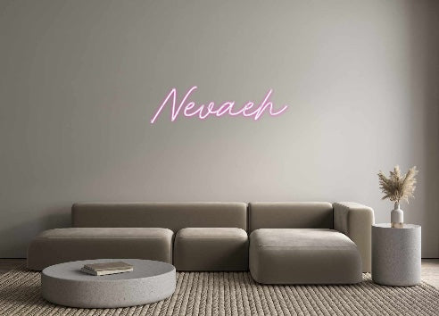 Custom Neon: Nevaeh