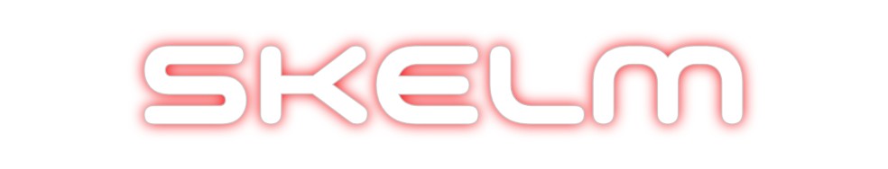 Custom Neon: SKELM