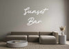 Custom Neon: Sunset
Bar
