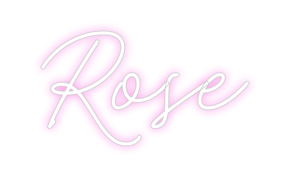 Custom Neon: Rose