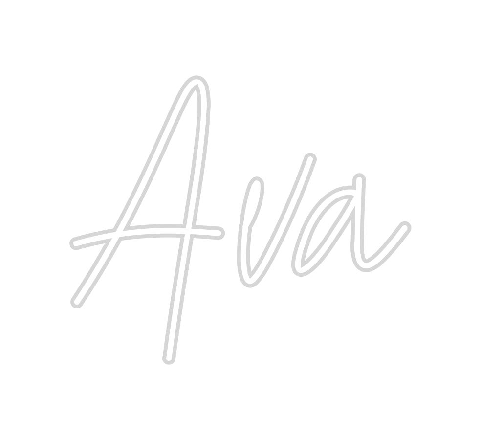 Custom Neon: Ava