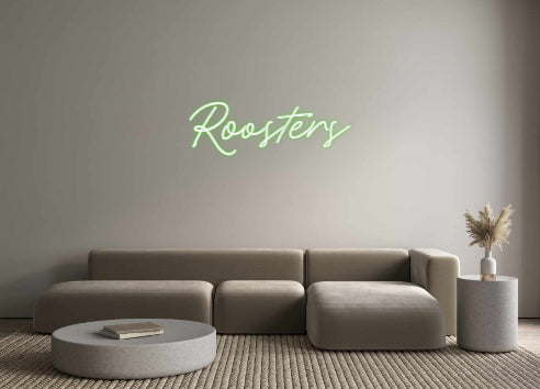 Custom Neon: Roosters