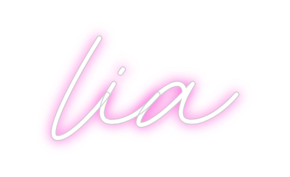 Custom Neon: lia