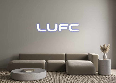 Custom Neon: LUFC