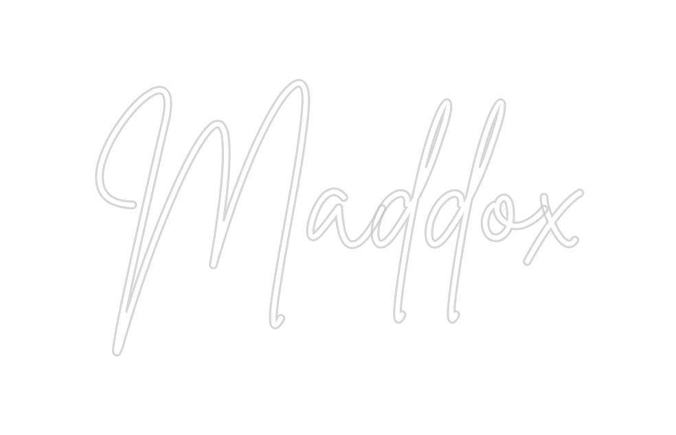 Custom Neon: Maddox