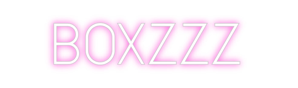 Custom Neon: BOXZZZ