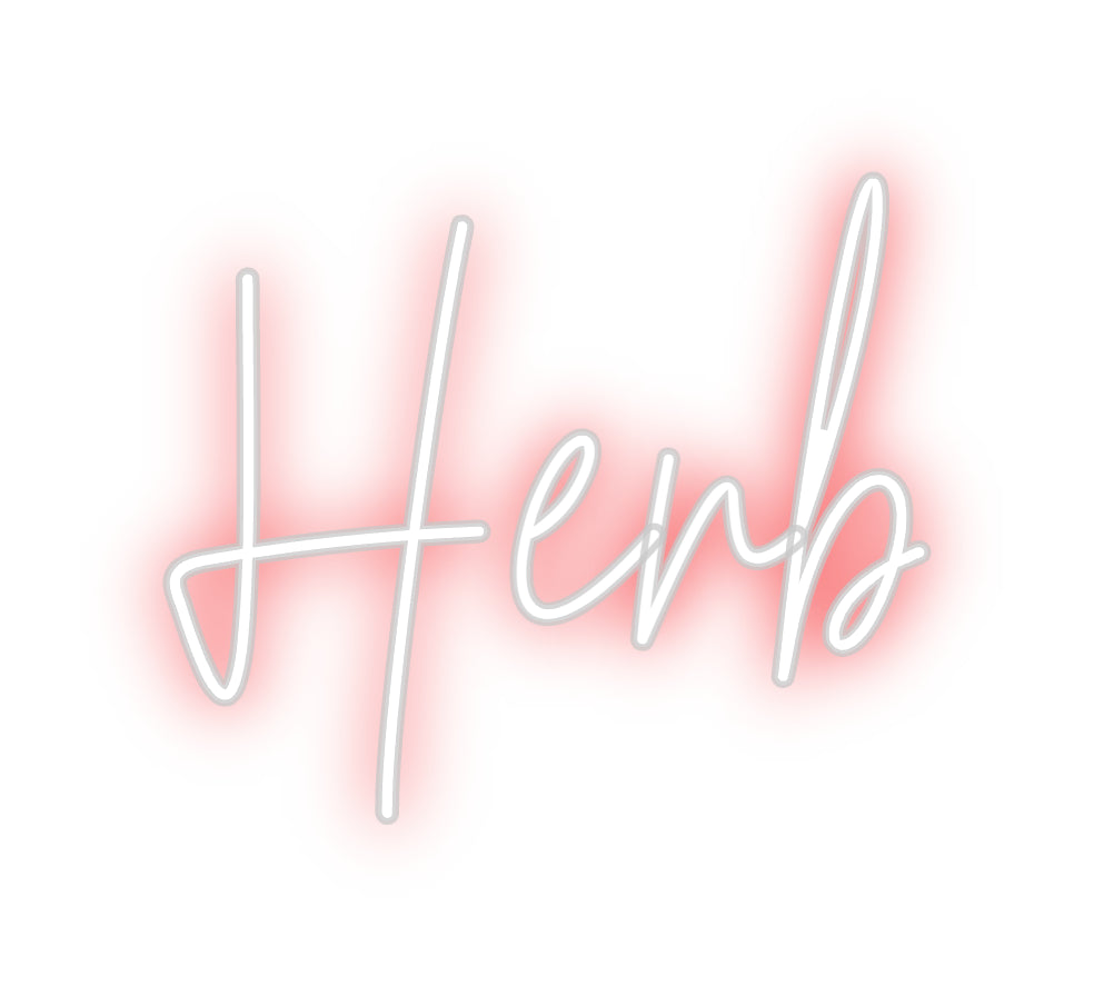 Custom Neon: Herb