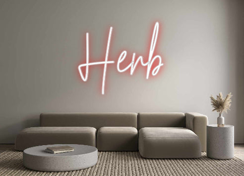 Custom Neon: Herb