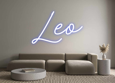 Custom Neon: Leo